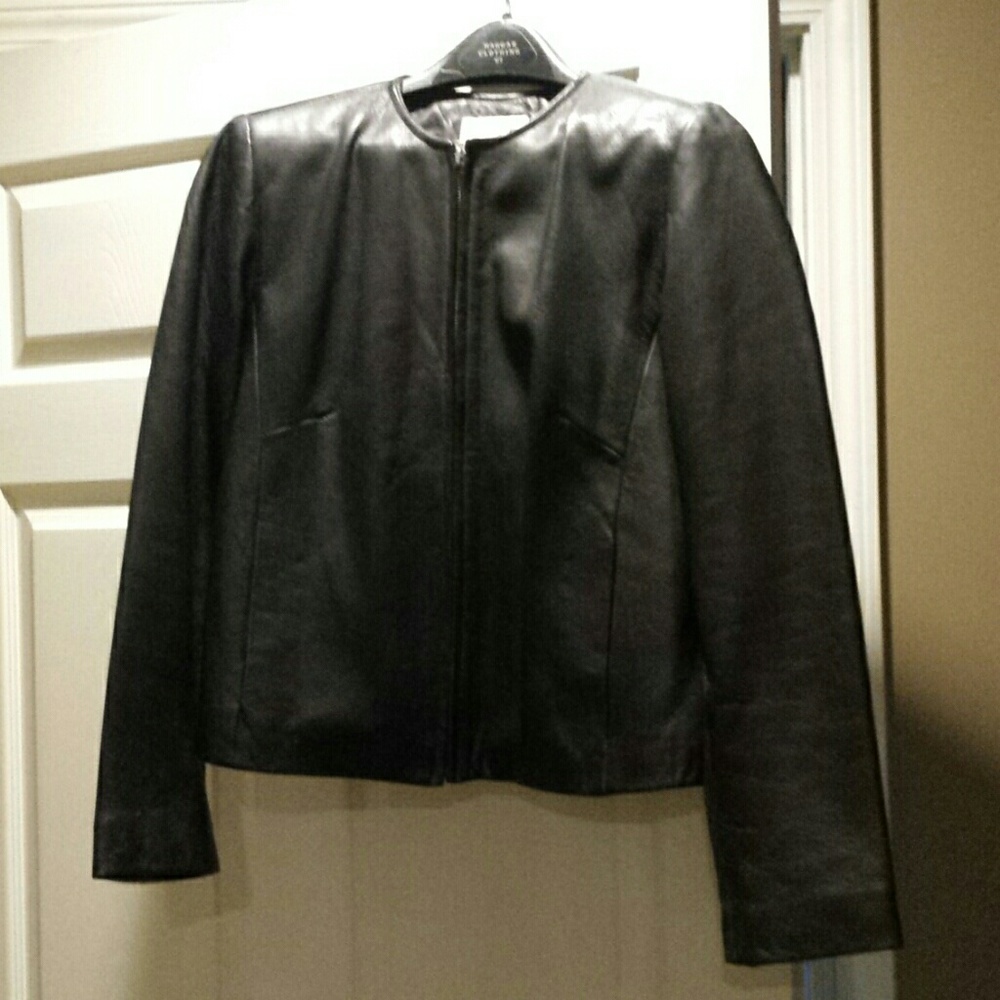 Leather jacket